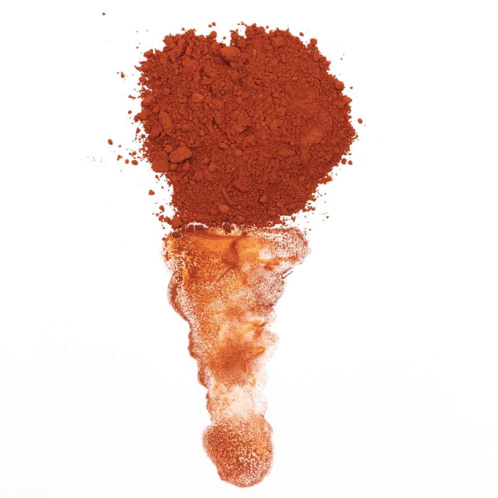 Translucent Orange CTO — powder pigment by Rose of Jericho