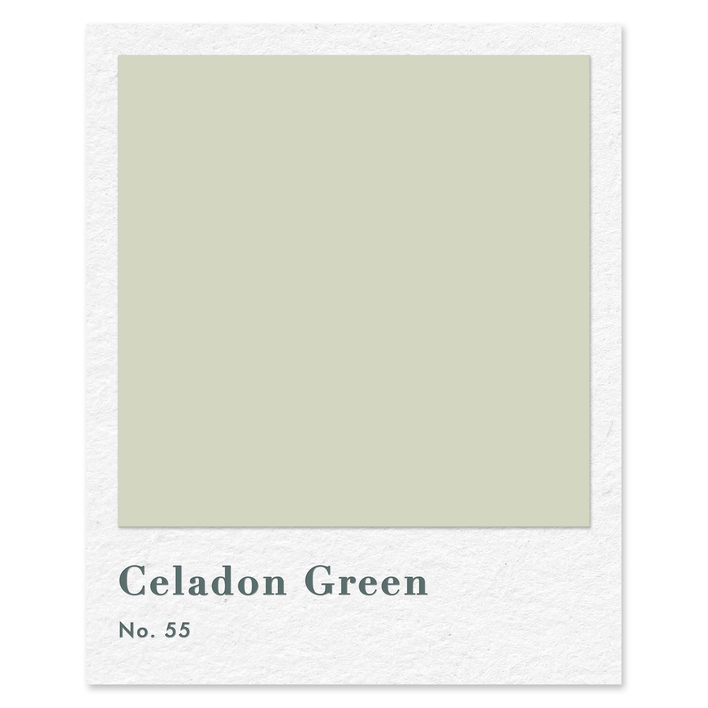 Celadon Green (No. 55) — traditional paint colour by Rose of Jericho