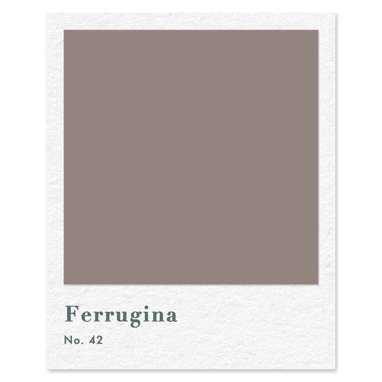 Ferrugina (No. 42) — traditional paint colour by Rose of Jericho