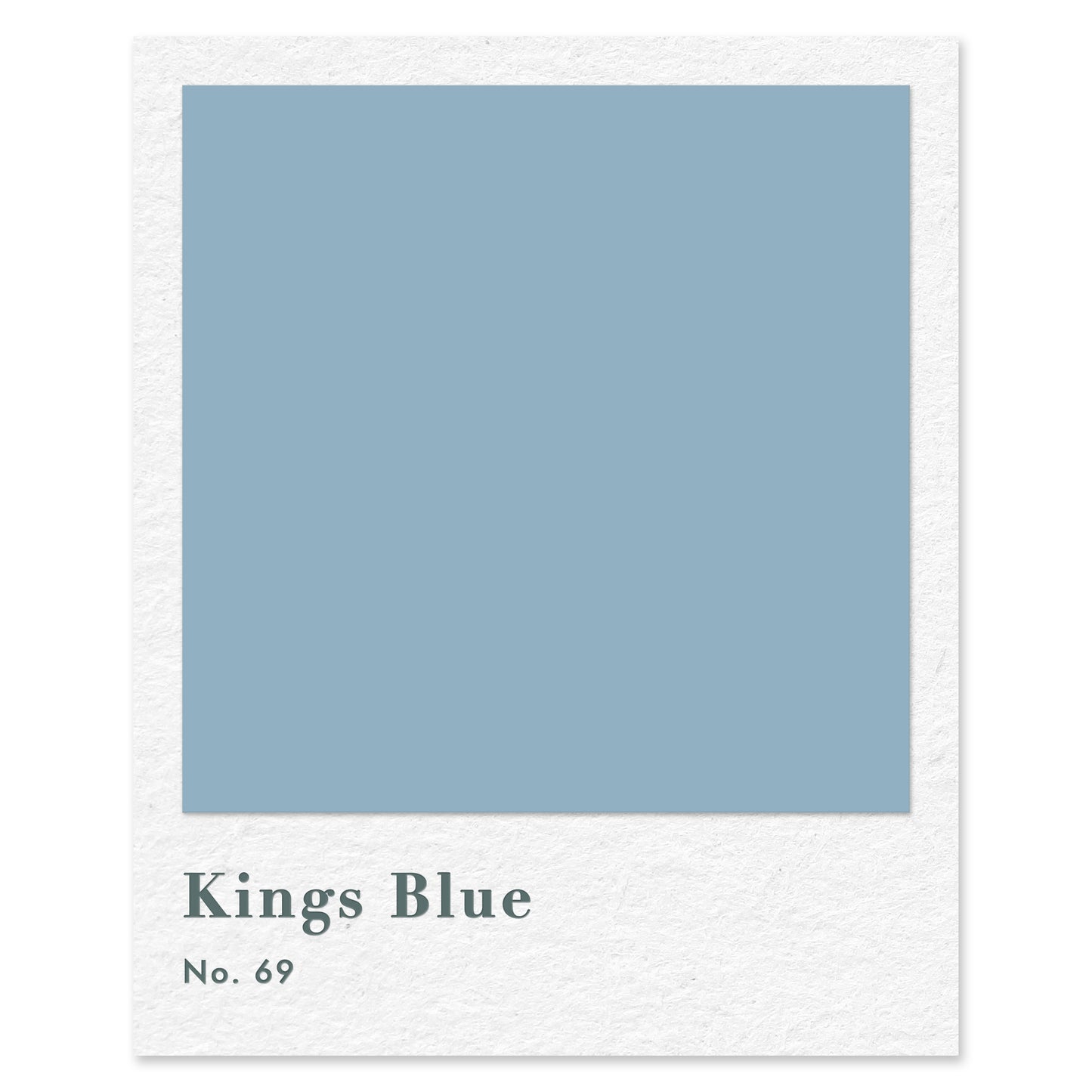 Kings Blue (No. 69) — traditional paint colour by Rose of Jericho