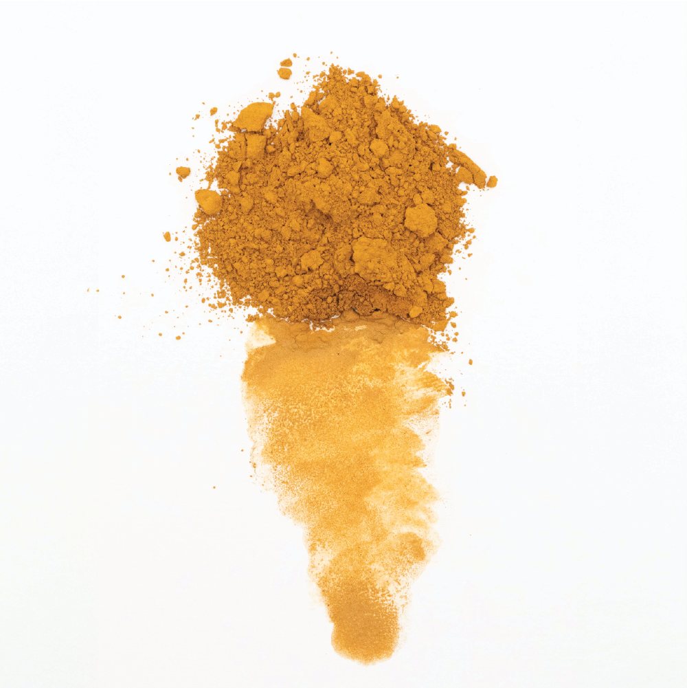 Raw Sienna Y-47 — natural earth pigment by Rose of Jericho