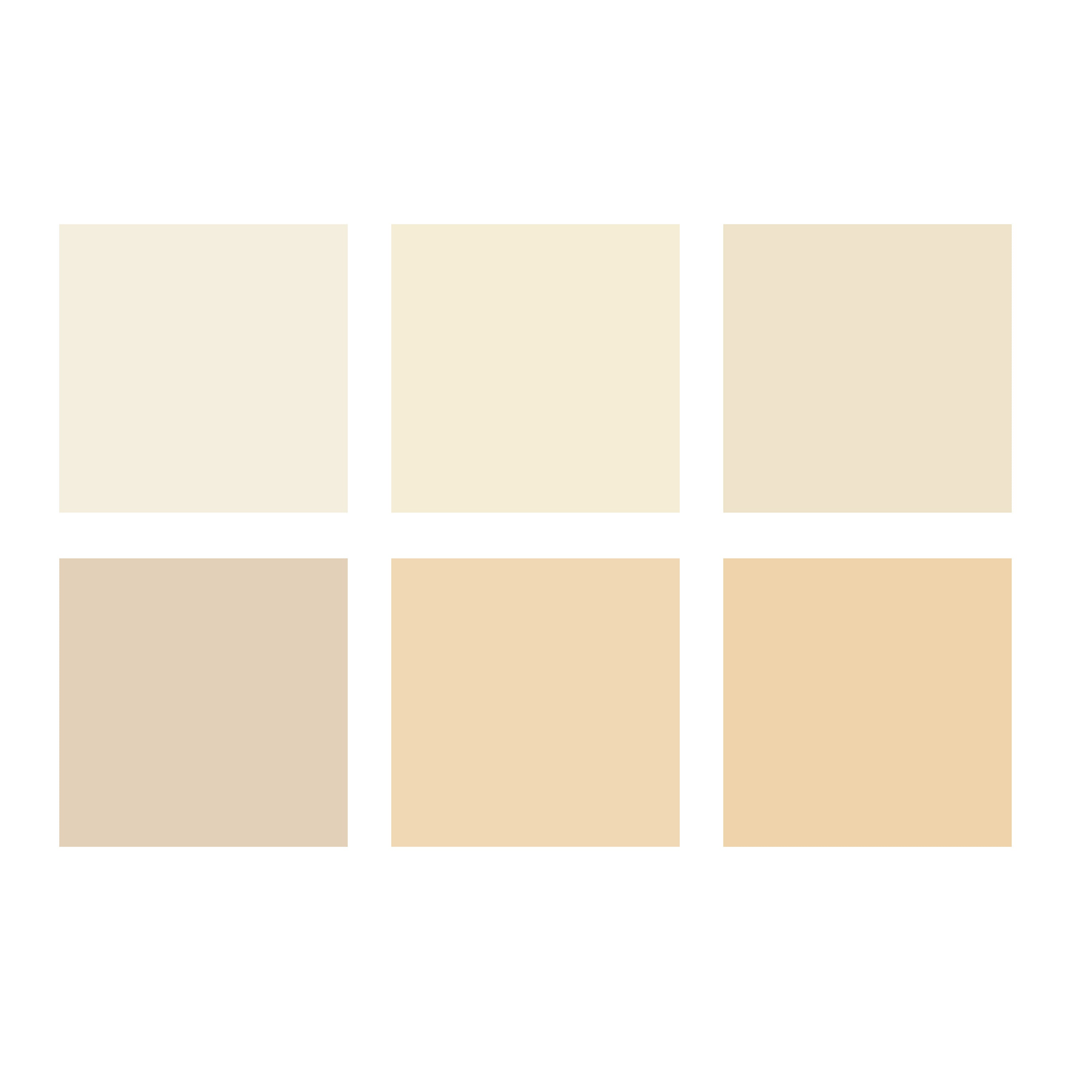 Sunwashed Earth paint colour collection inspired by natural earth pigments
