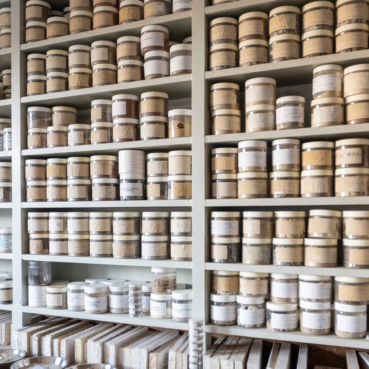 Graded stone dusts for lime mortars and conservation projects