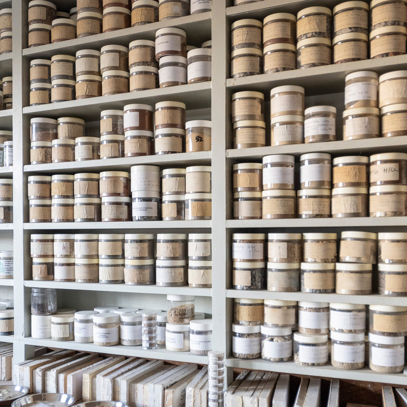 Graded stone dusts for lime mortars and conservation projects