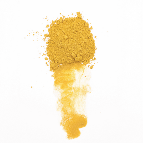 Yellow Ochre (Medium) Y-42 — natural earth pigment by Rose of Jericho