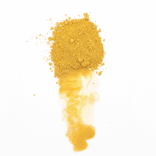 Yellow Ochre (Medium) Y-42 — natural earth pigment by Rose of Jericho