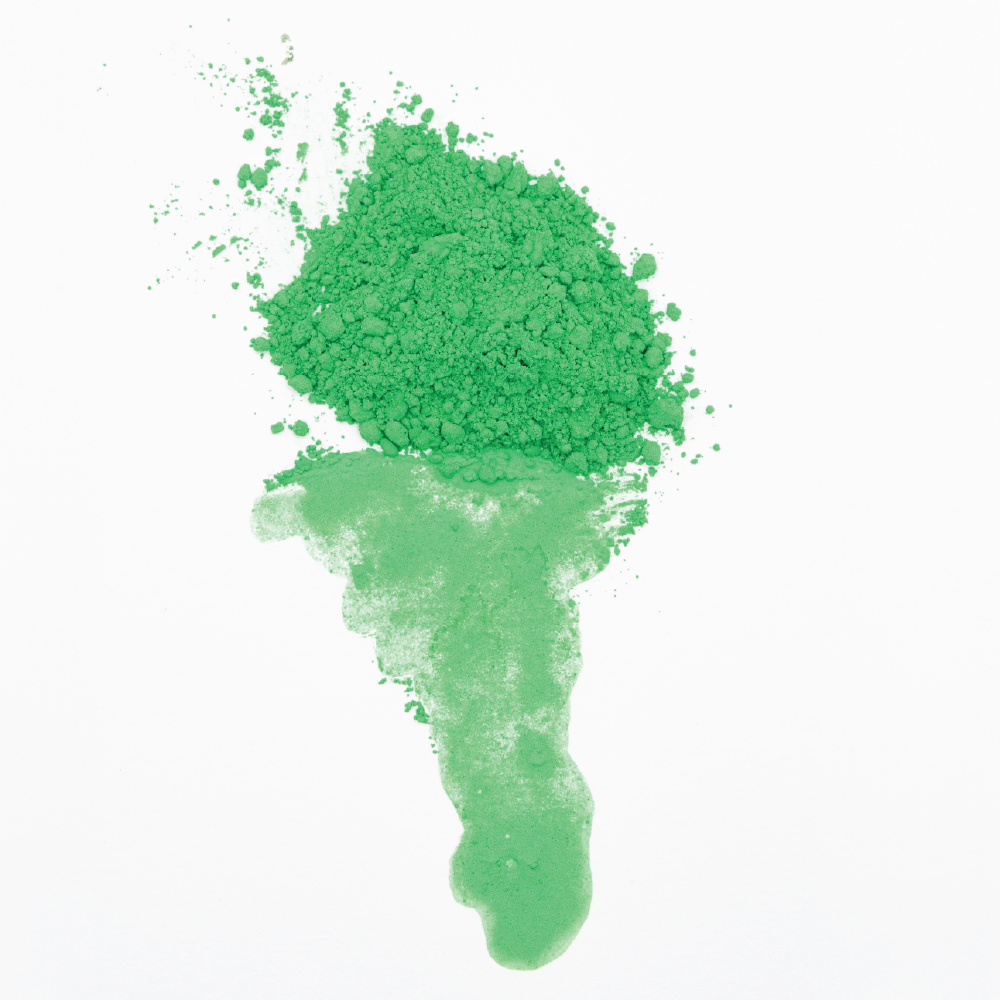 Organic Green 55800 — powder pigment by Rose of Jericho