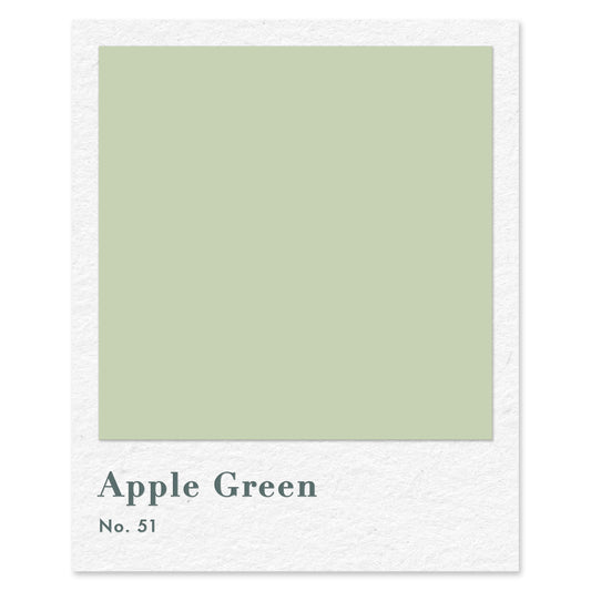 Apple Green (No. 51) — traditional paint colour by Rose of Jericho