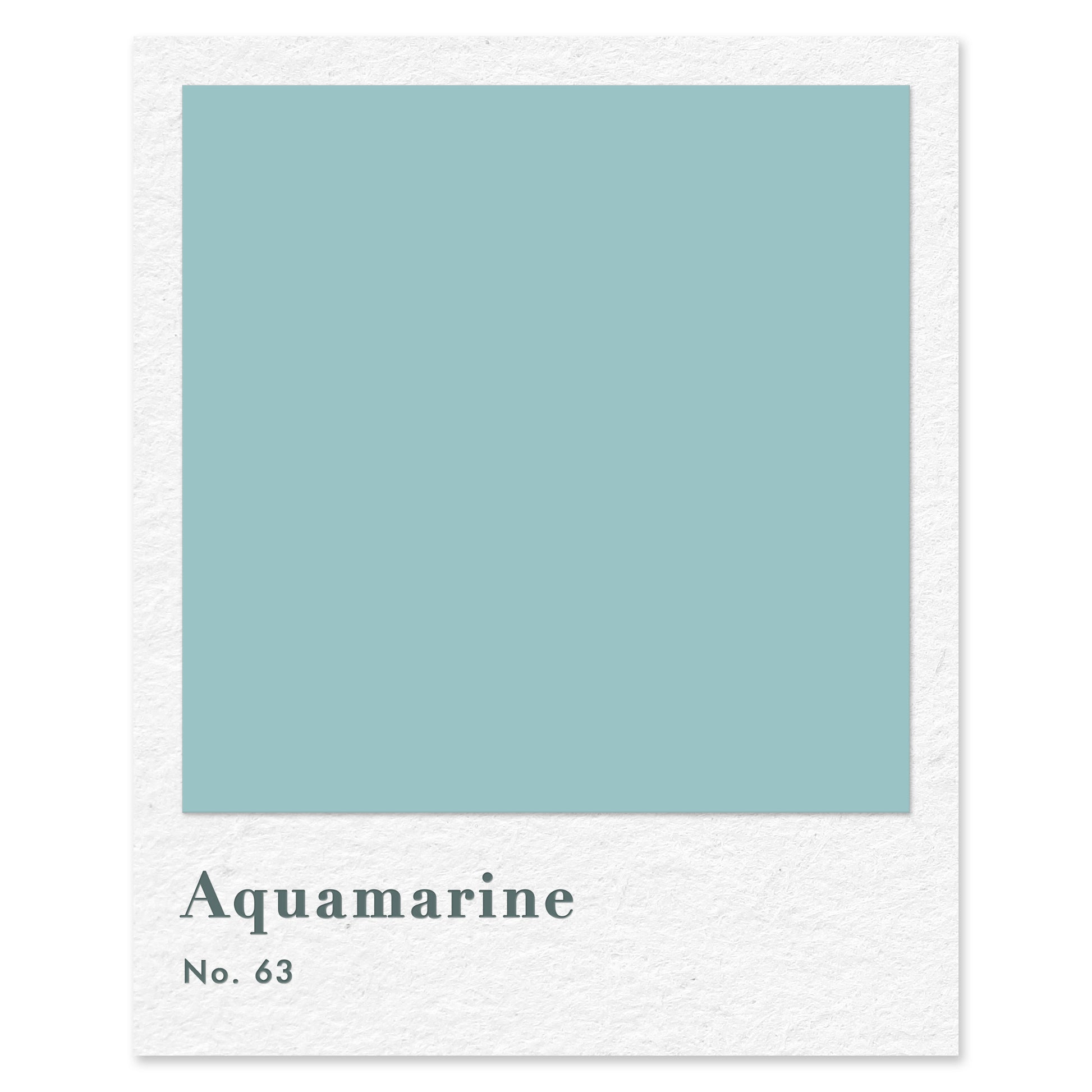 Aquamarine (No. 63) — traditional paint colour by Rose of Jericho