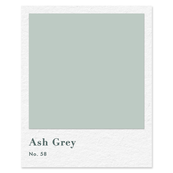 Ash Grey (No. 58) — traditional paint colour by Rose of Jericho