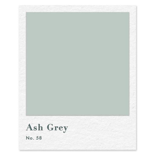 Ash Grey (No. 58) — traditional paint colour by Rose of Jericho
