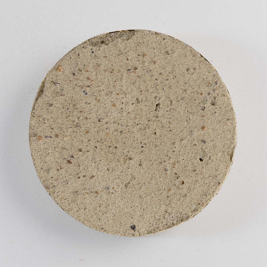 Basecoat plaster without fibres — lime plaster by Rose of Jericho