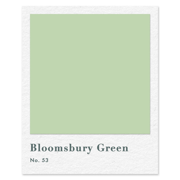 Bloomsbury Green (No. 53) — traditional paint colour by Rose of Jericho