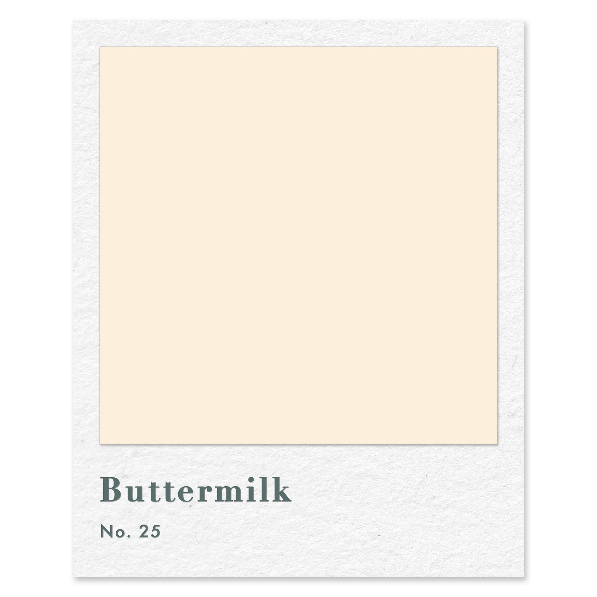 Buttermilk (No. 25) — traditional paint colour by Rose of Jericho