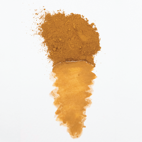 Golden Ochre CGO — natural earth pigment by Rose of Jericho