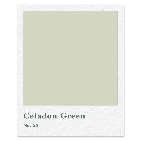 Celadon Green (No. 55) — traditional paint colour by Rose of Jericho