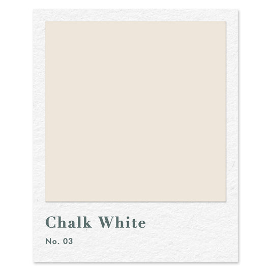 Chalk White (No. 3) — traditional paint colour by Rose of Jericho