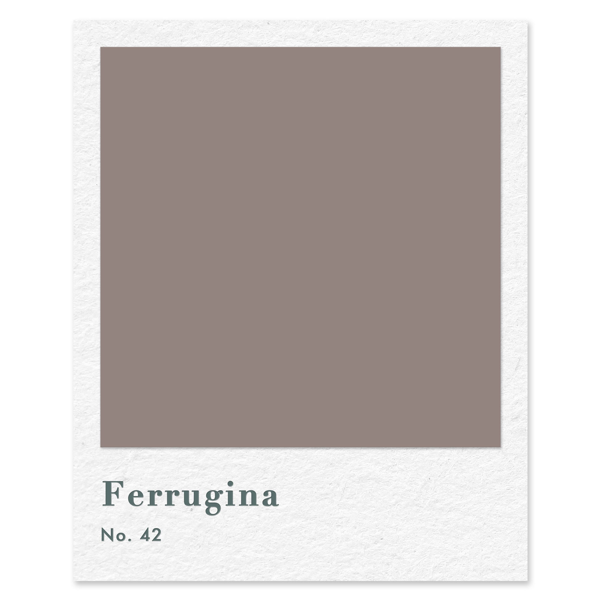 Ferrugina (No. 42) — traditional paint colour by Rose of Jericho