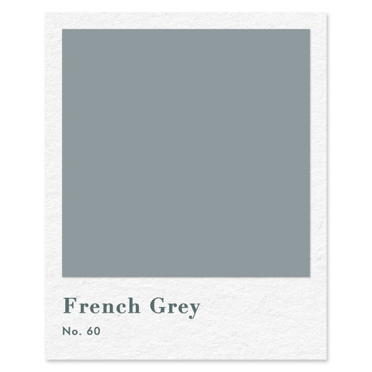 French Grey (No. 60) — traditional paint colour by Rose of Jericho