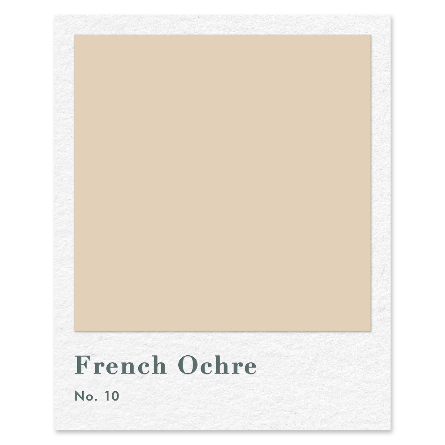 French Ochre (No. 10) — traditional paint colour by Rose of Jericho