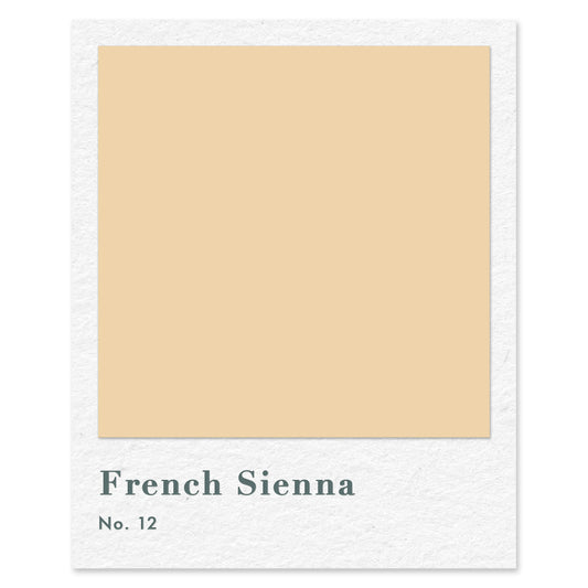 French Sienna (No. 12) — traditional paint colour by Rose of Jericho