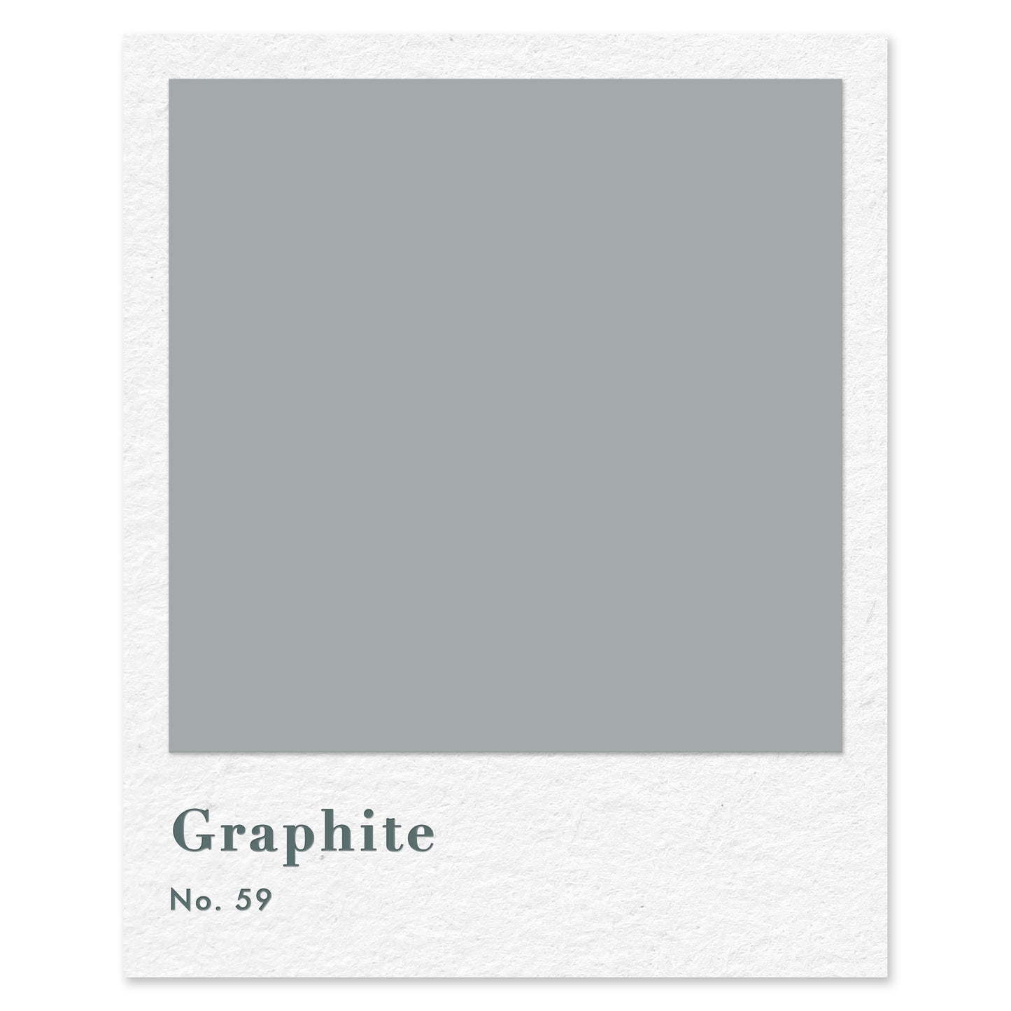Graphite (No. 59) — traditional paint colour by Rose of Jericho
