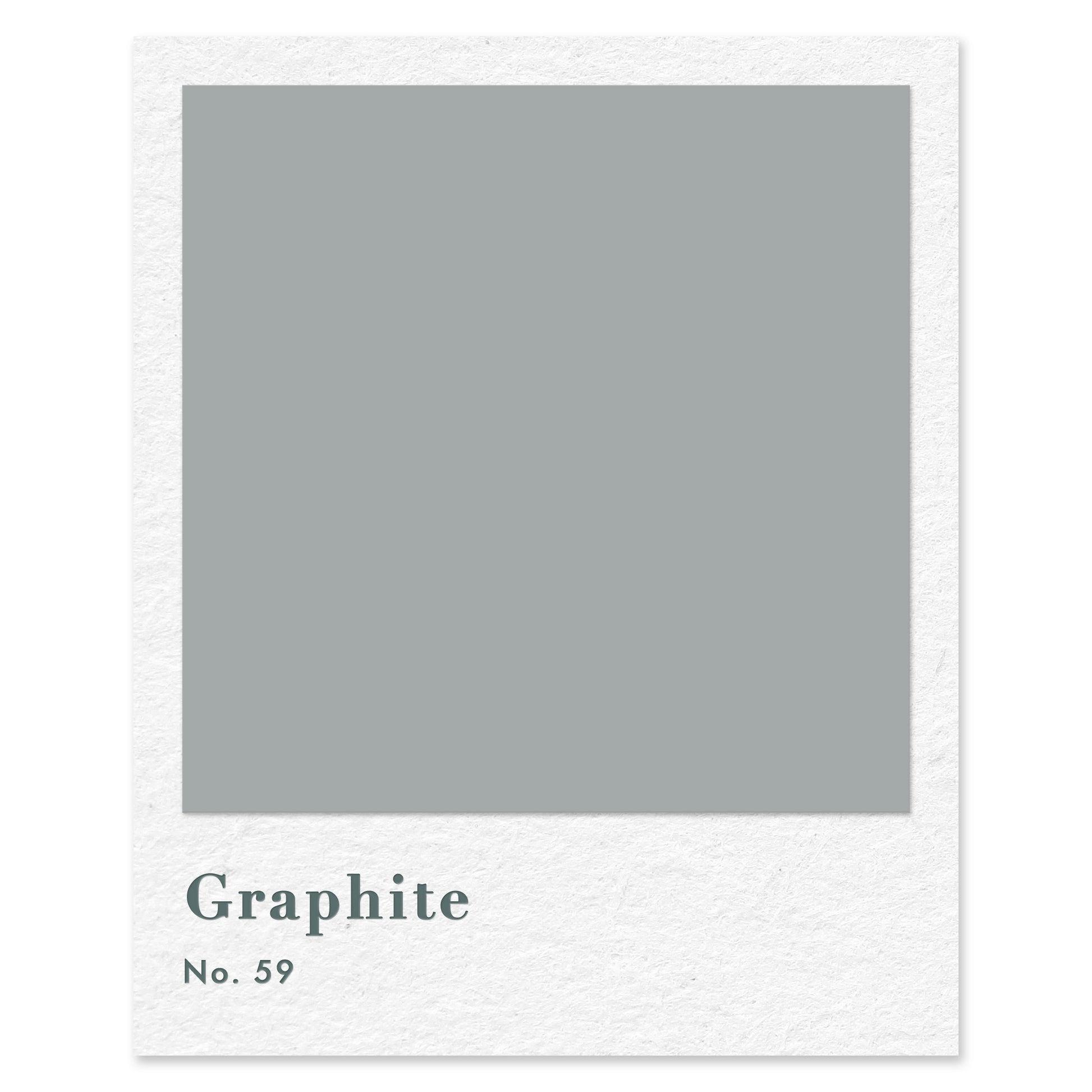 Graphite (No. 59) — traditional paint colour by Rose of Jericho
