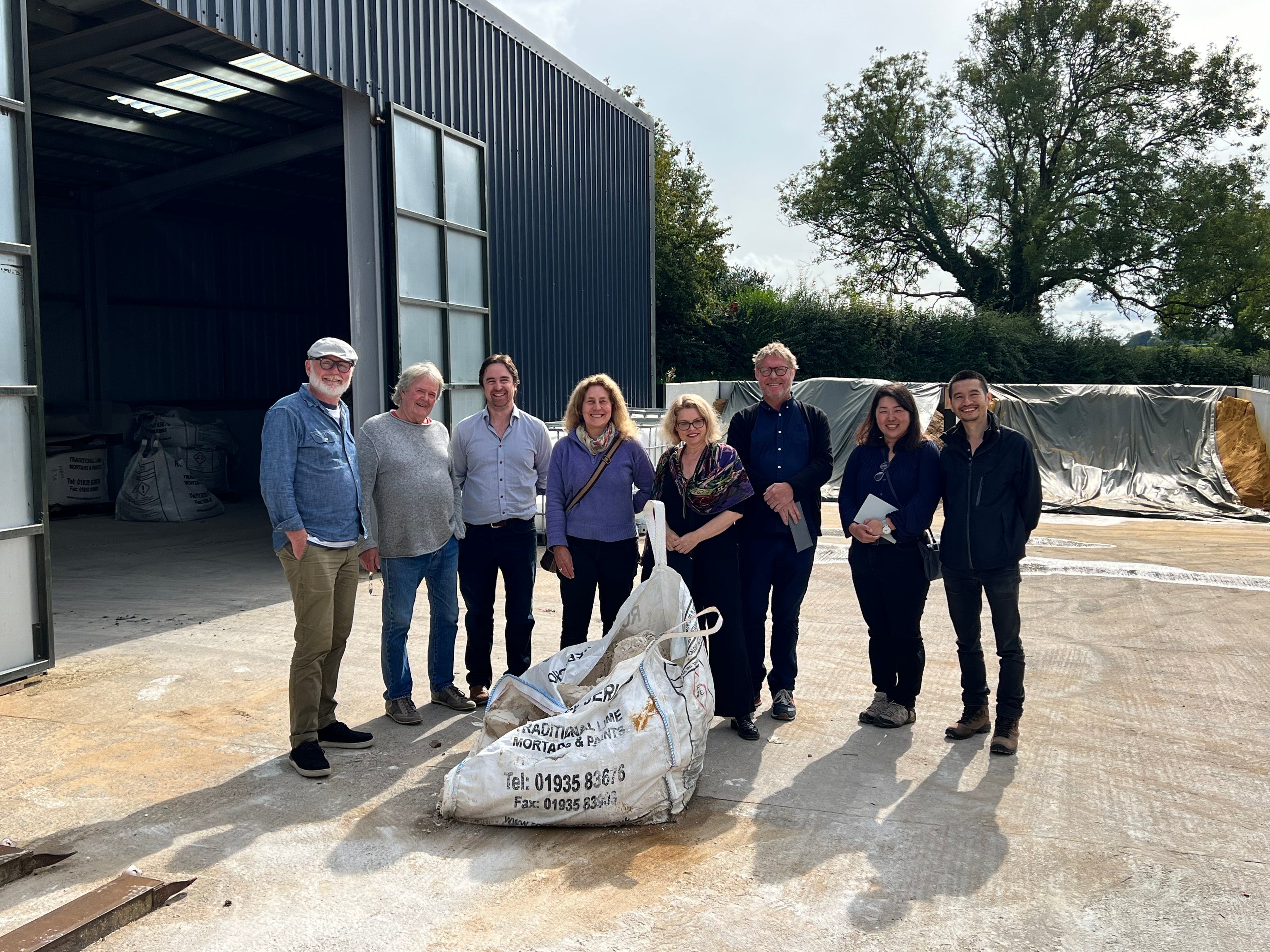 Staff at warehouse