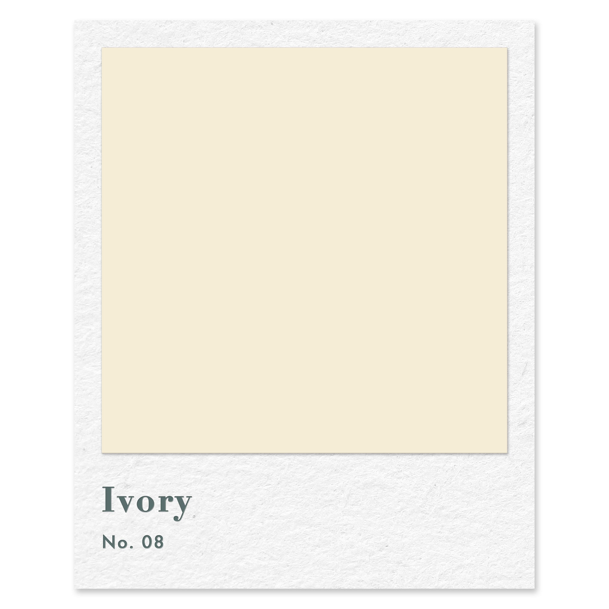Ivory (No. 8) — traditional paint colour by Rose of Jericho