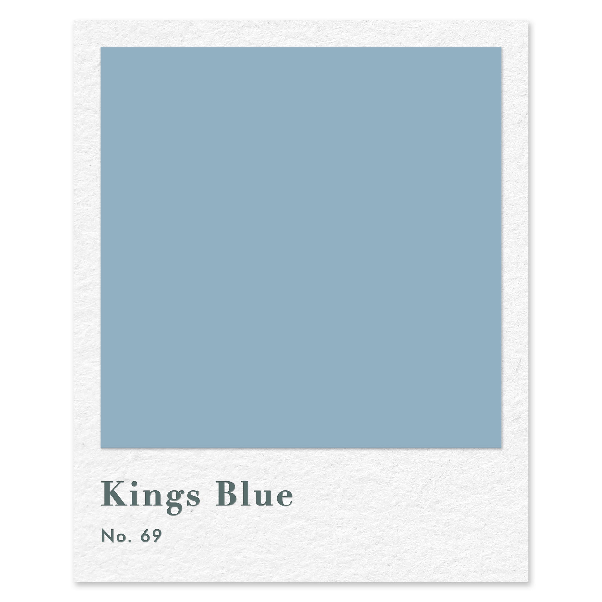 Kings Blue (No. 69) — traditional paint colour by Rose of Jericho