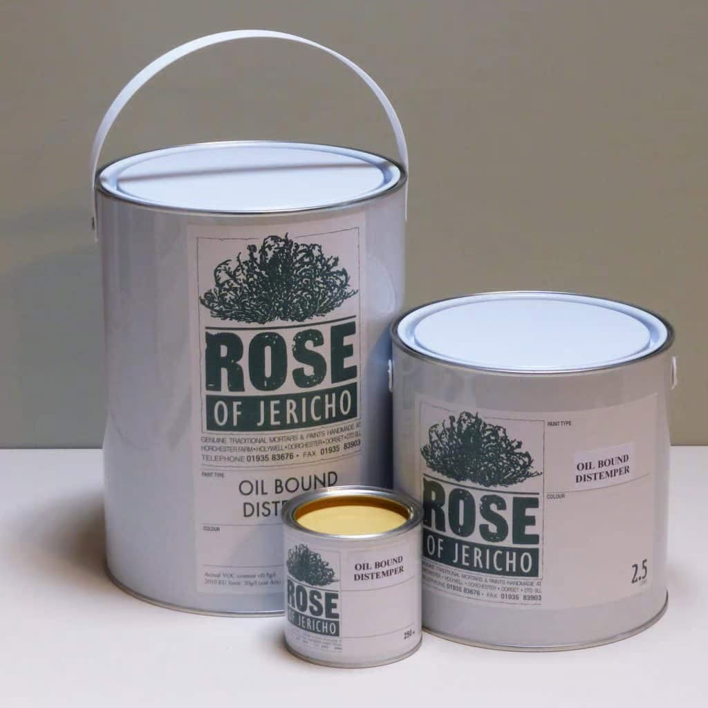 Oil-Bound Distemper — traditional paint by Rose of Jericho