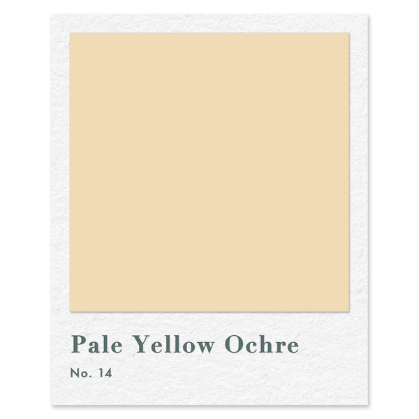 Pale Yellow Ochre (No. 14) — traditional paint colour by Rose of Jericho