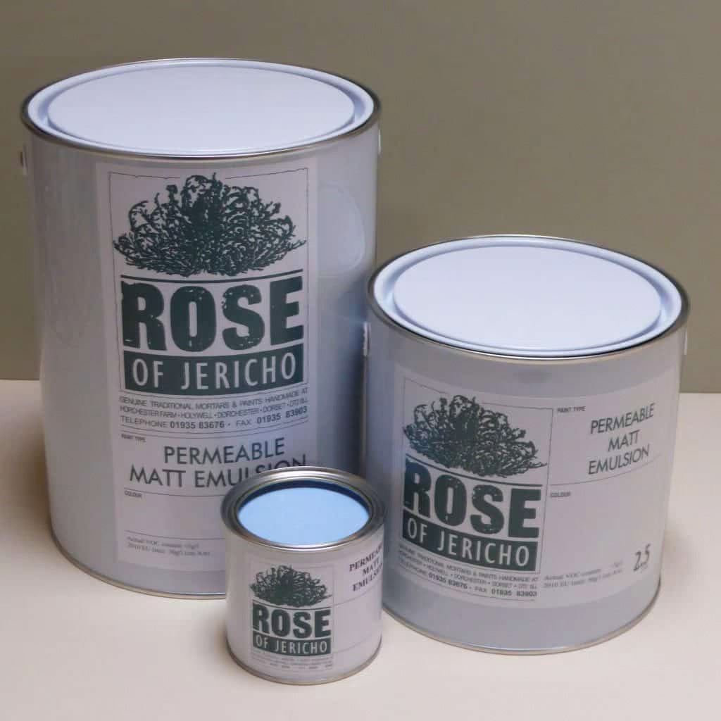 Permeable Matt Emulsion — traditional paint by Rose of Jericho