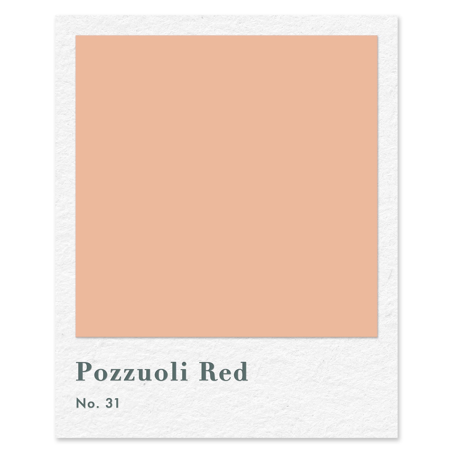 Pozzuoli Red (No. 31) — traditional paint colour by Rose of Jericho