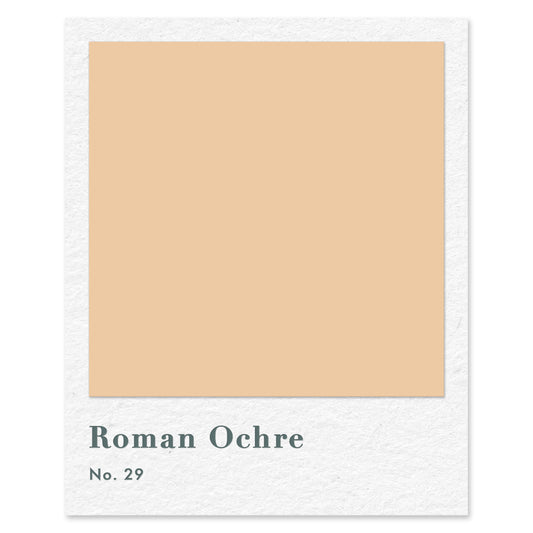 Roman Ochre (No. 29) — traditional paint colour by Rose of Jericho