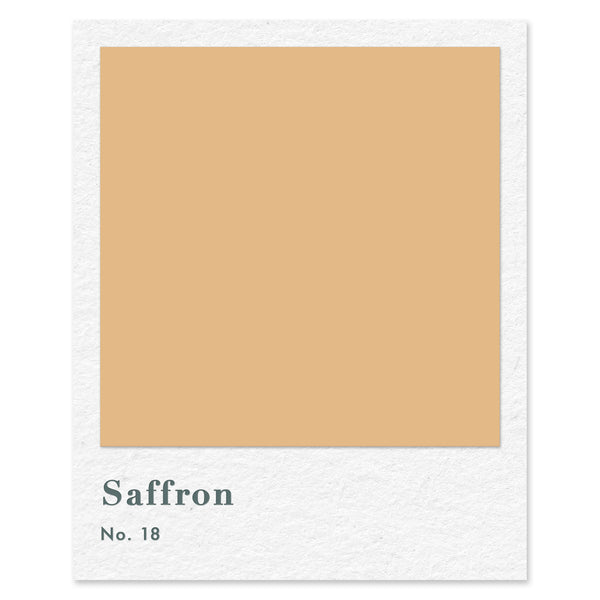 Saffron (No. 18) — traditional paint colour by Rose of Jericho