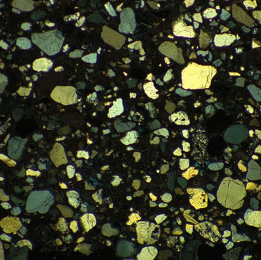 Rose of Jericho thin-section mortar analysis service