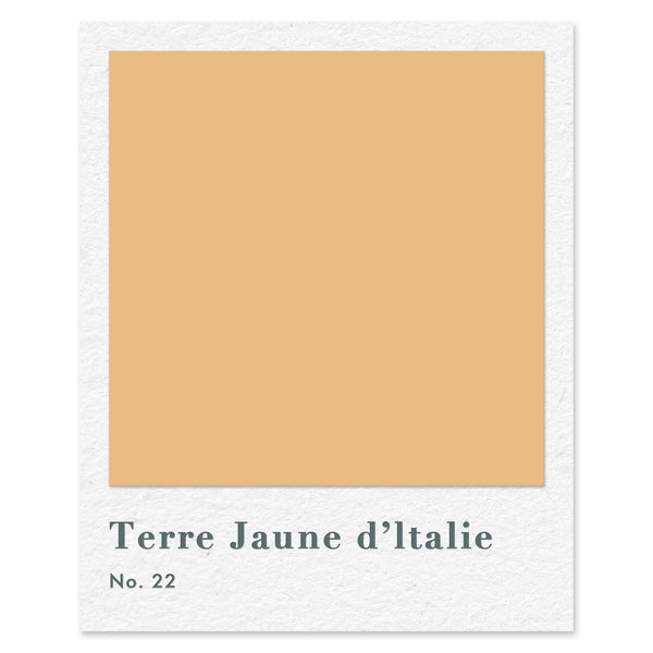 Terre Jaune d'Italie (No. 22) — traditional paint colour by Rose of Jericho