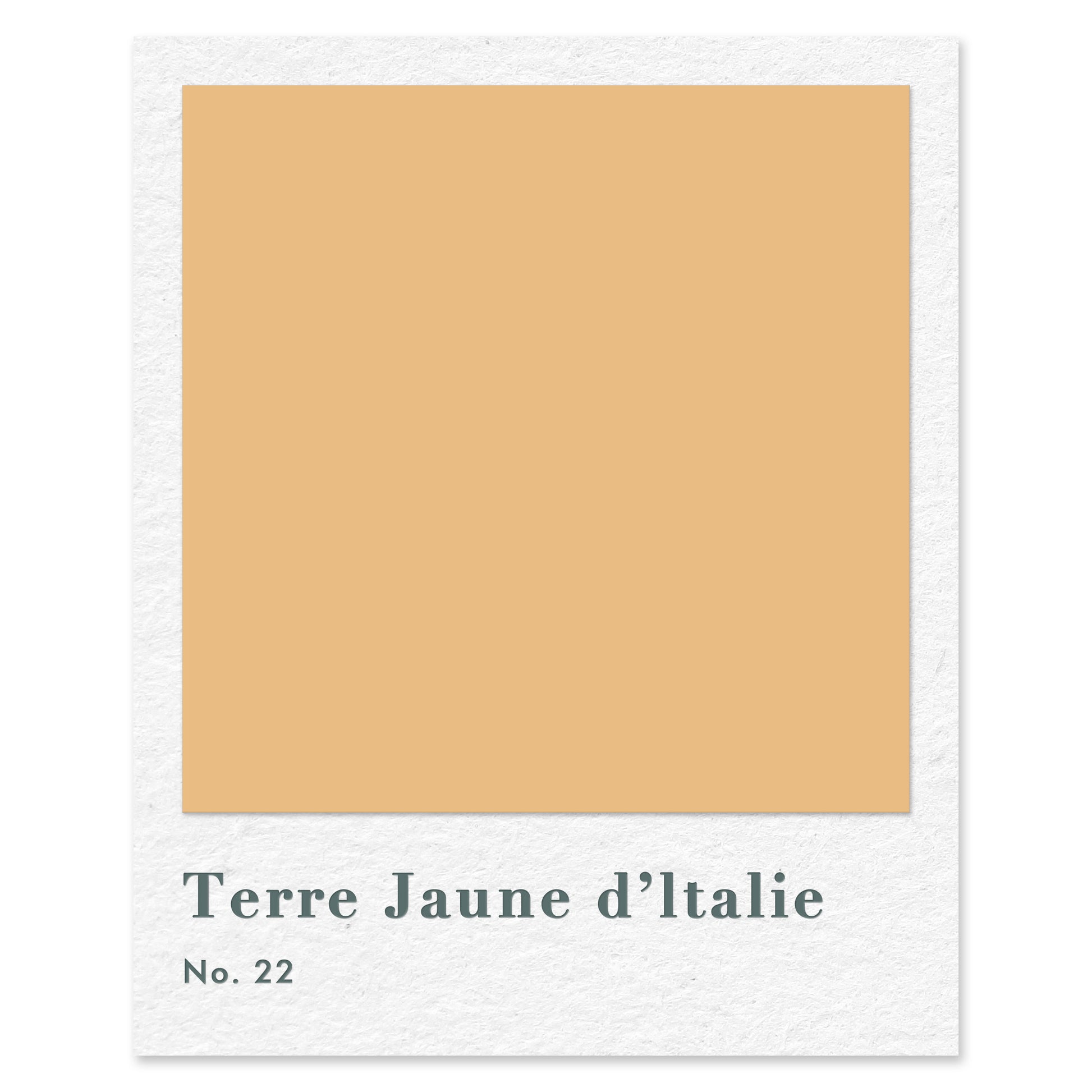 Terre Jaune d'Italie (No. 22) — traditional paint colour by Rose of Jericho