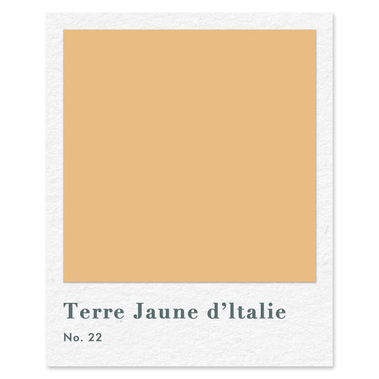Terre Jaune d'Italie (No. 22) — traditional paint colour by Rose of Jericho