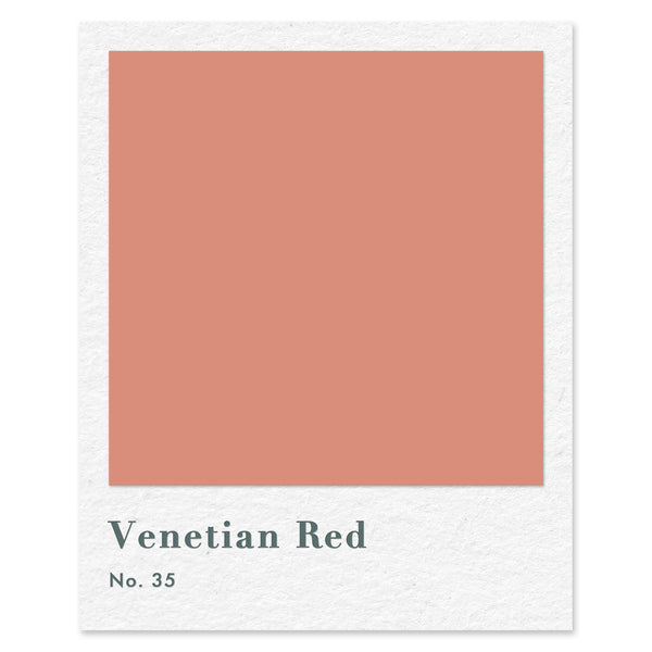 Venetian Red (No. 35) — traditional paint colour by Rose of Jericho