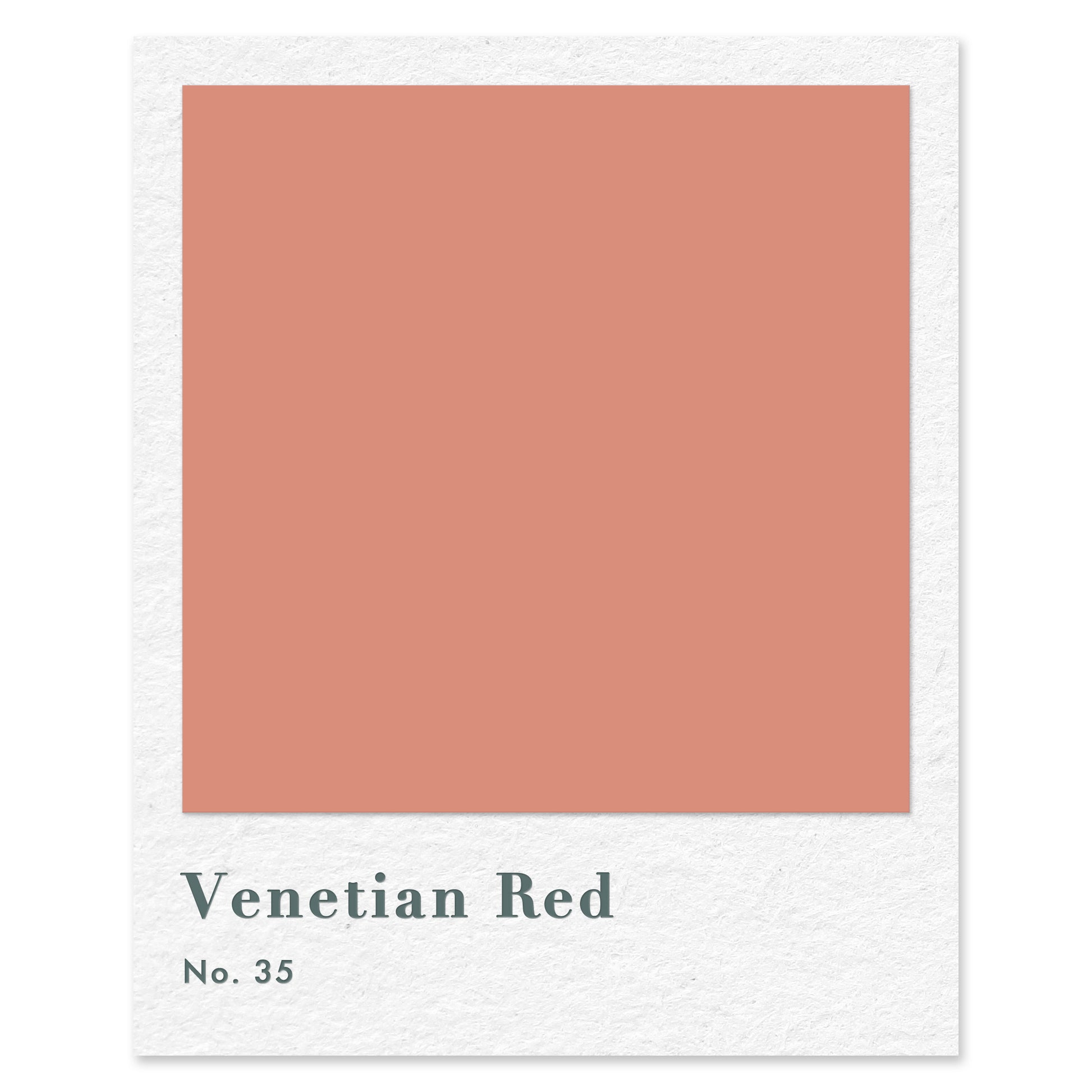Venetian Red (No. 35) — traditional paint colour by Rose of Jericho