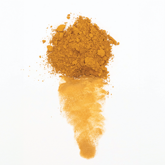Raw Sienna Y-47 — natural earth pigment by Rose of Jericho