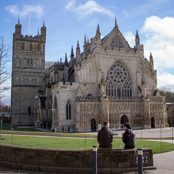 Analysis work at Exeter Cathedral